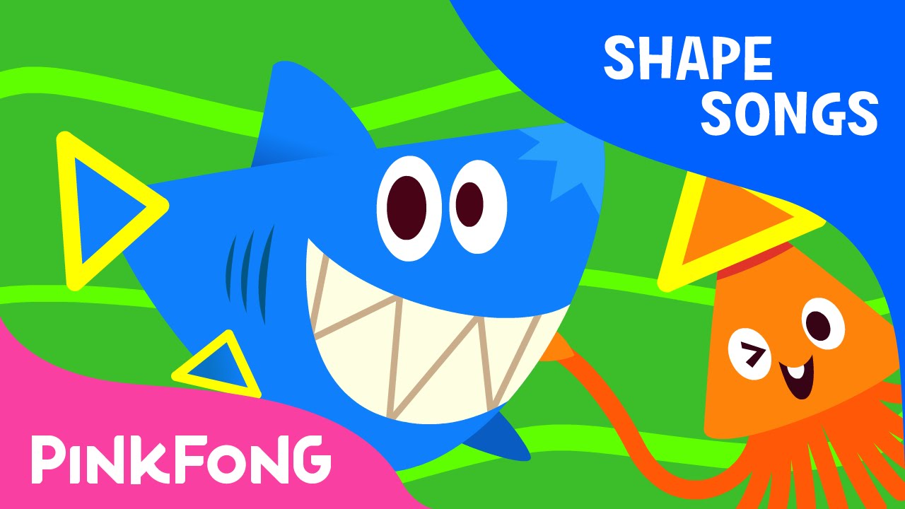 Triangles Under the Sea | Shape Songs | PINKFONG Songs