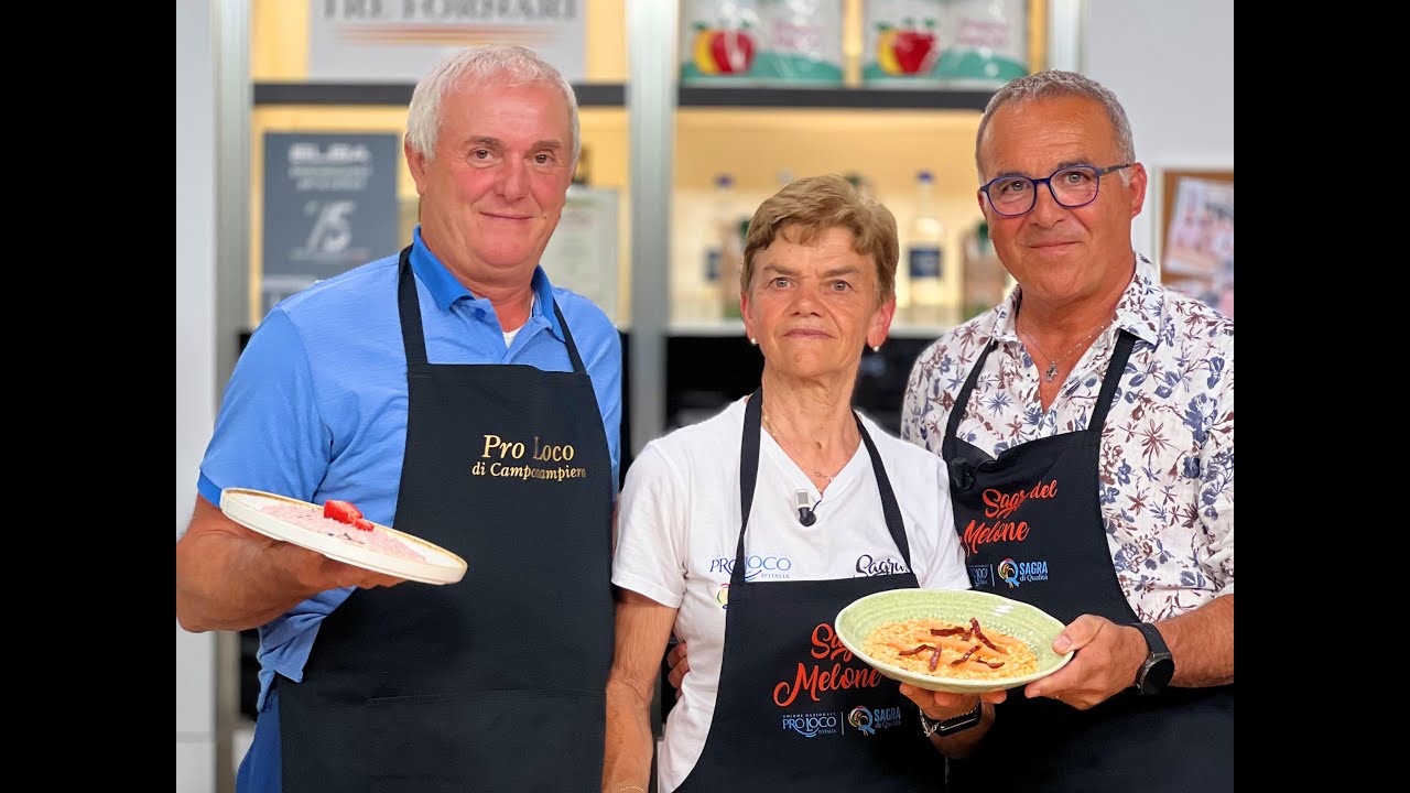 2 Chiacchiere in cucina - 1177 - UNPLI 4 - Risotto alle fragole - Risotto al prosciutto e melone