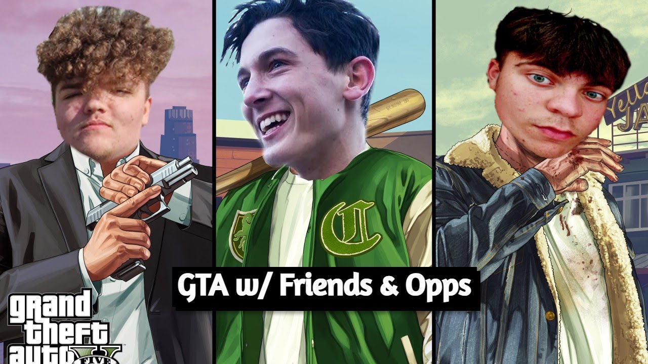 GTA with Friends (GOES WRONG)