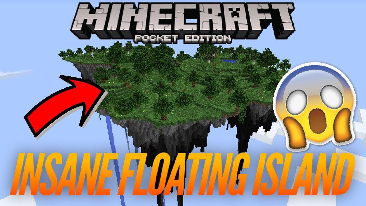 INSANE Floating Island! | MCPE 1.4 |