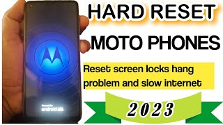 How to Hard Reset motrola phones /hard reset moto smartphone /Hard reset