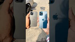 iPhone 12 Pro Vs iPhone 12 Pro Max || Camera Zoom Test! #shorts