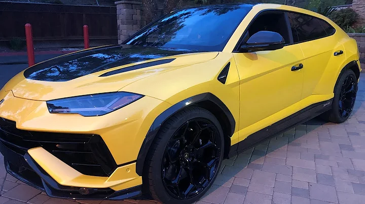 North America Lamborghini CEO Andrea Baldi showcas...