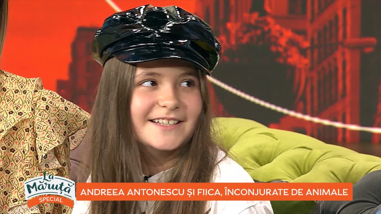Andreea Antonescu și fiica ei, în platoul lui Măruță cu o... tarantulă 😨