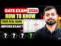GATE Exam 2026 | How to Know Your Real Rank Before Exam ? Shishir Das sir | Unacademy