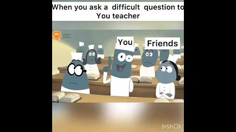 when u ask a usefull question #shorts #on #lamput #memes#students #school #teacher