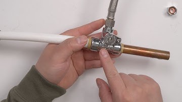 How to install Sharkbite Tee Stop Valve correctly 24984A