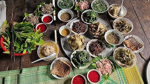 Trở lại Bản Dâng đặc Sản toàn món ngon như đám Cưới mở đường. Nguyễn Tất Thắng
