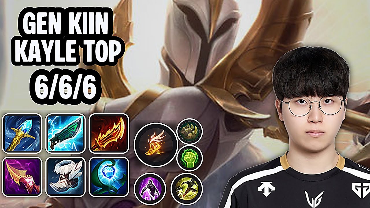 GEN Kiin Kayle Top SoloQ Replay 20260112