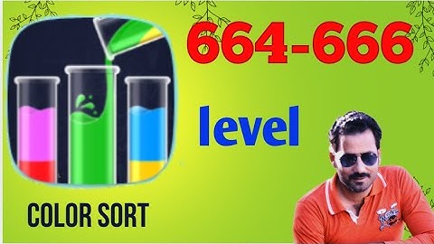 Color sort level 664/666