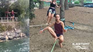 Slacktivity Happy Tricks Challenge 2022 Beginner 4 Sit-Bounces