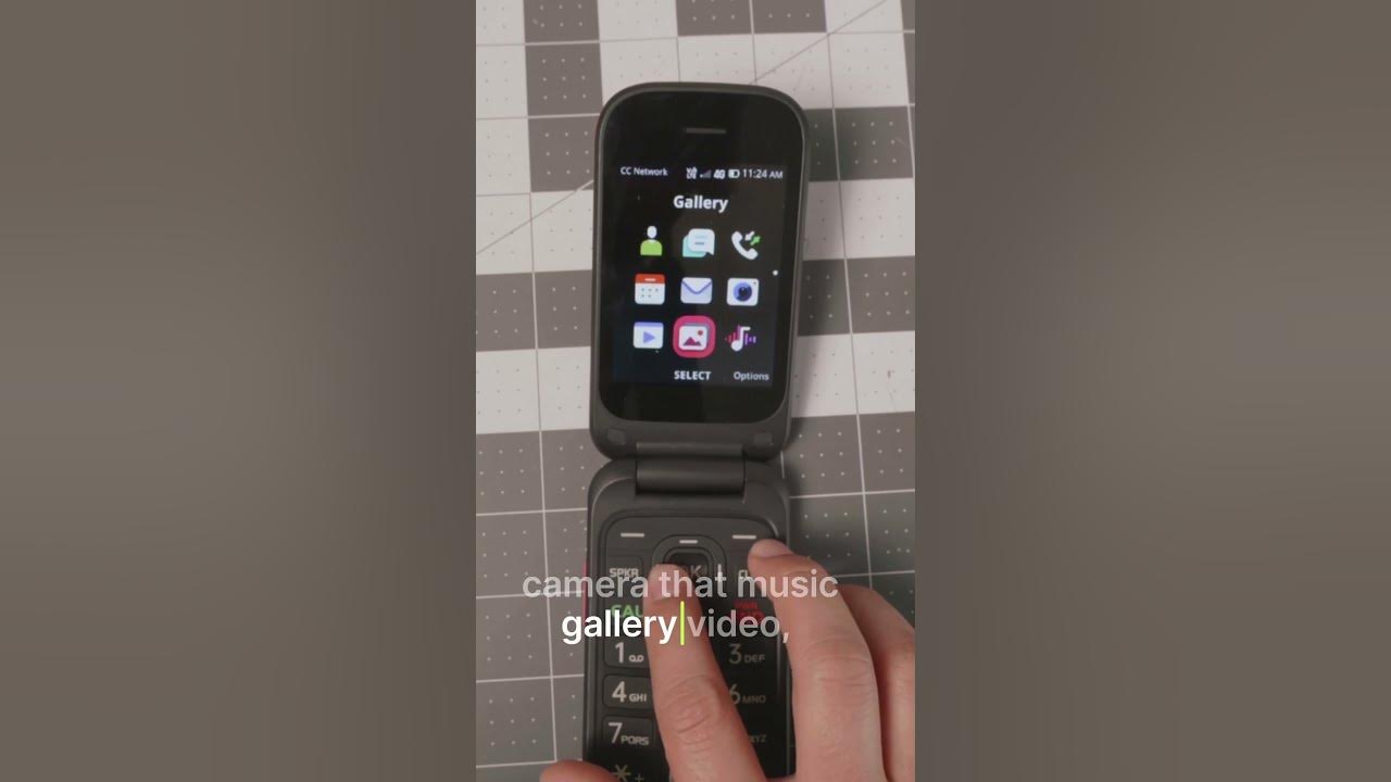 Consumer Cell Phone Iris Flip Instructions