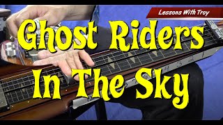 Ghost Riders In The Sky - LapSteel - Open D