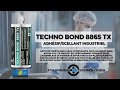 Techno bond  8865 tx   adhsif et scellant industriel  construction