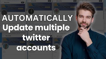 How to Automatically Update 100+ Twitter Accounts in Minutes!