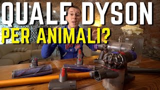 QUALE ASPIRAPOLVERE DYSON PER ANIMALI e accessori per peli di CANI e GATTI  ? - YouTube