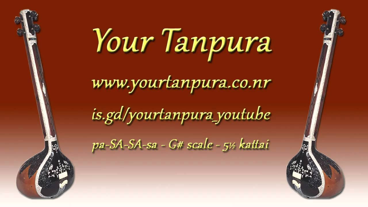 Your Tanpura   G  Scale   55 Scale