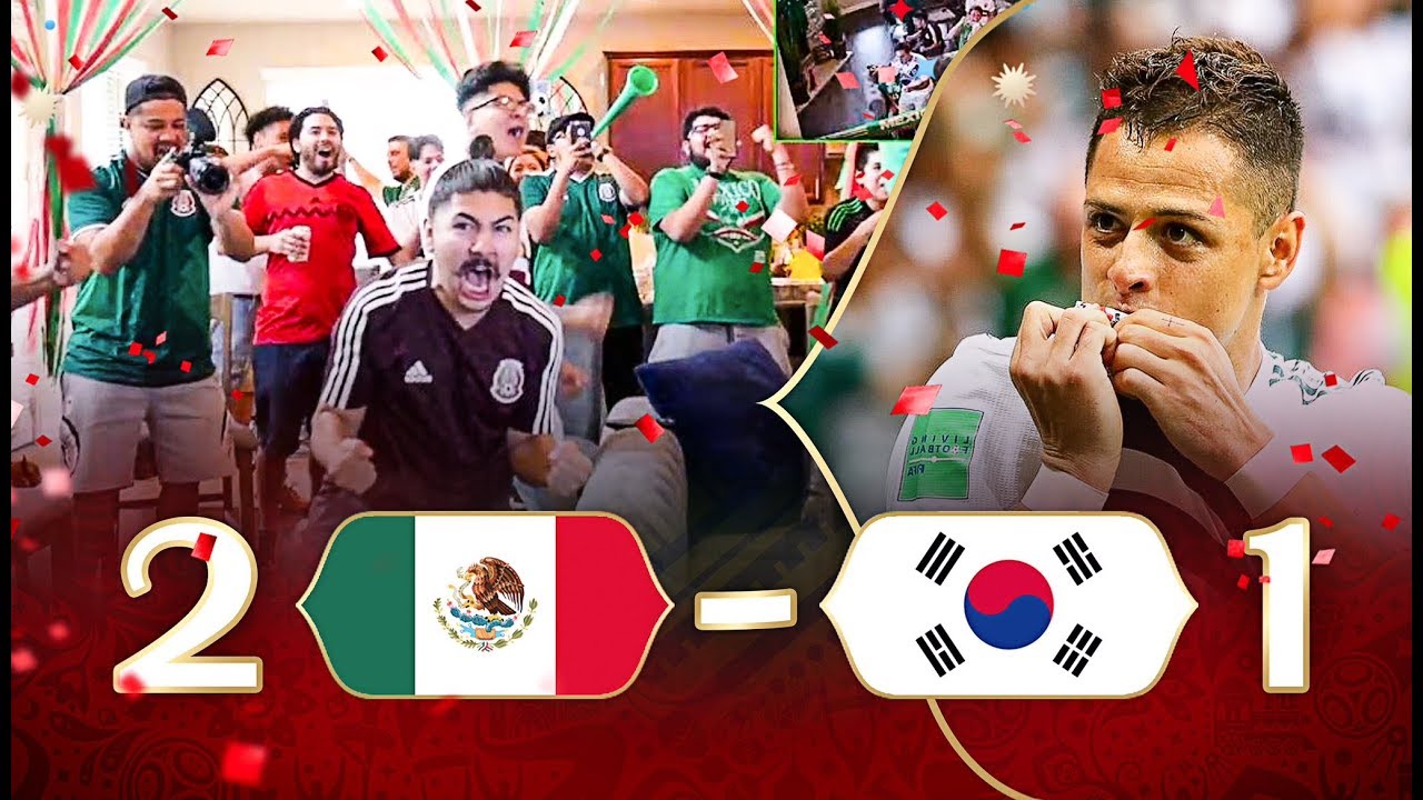 REACTING TO MEXICO VS SOUTH KOREA!! 2018 WORLD CUP YouTube