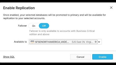 Snowflake Replication Demo Open-Source