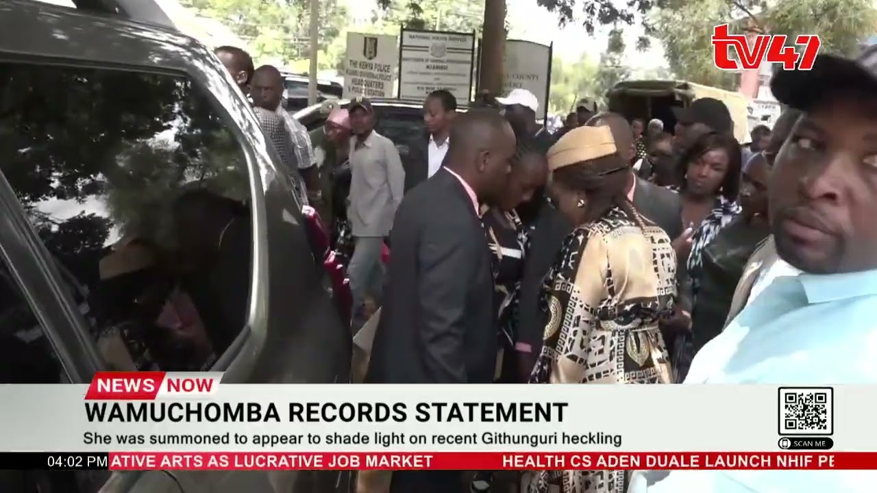 MP Wamuchomba records statement with Kiambu DCI in light of recent Githunguri heckling