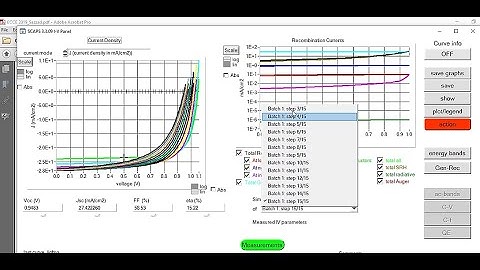 SCAPS 1D tutorial: BATCH Calculation-How? ( Varying material or structural properties)