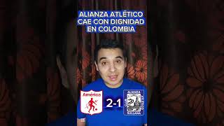 ALIANZA ATLÉTICO CAE 2-1 ANTE AMERICA DE CALI POR COPA SUDAMERICANA