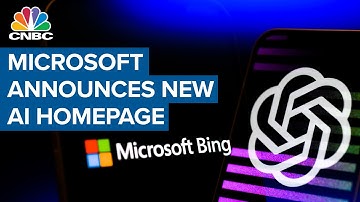 Microsoft announces new AI-powered Bing homepage