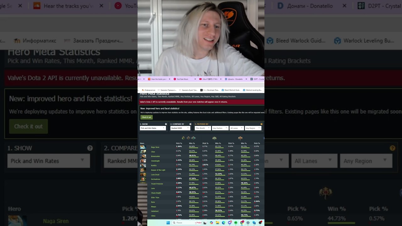 Нага самый худший герой в доте | 