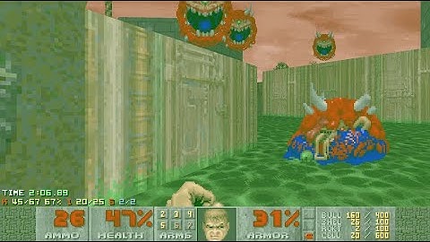 DOOM Zone400 Map02 UV-Fast 3m24s (Fast Monsters)