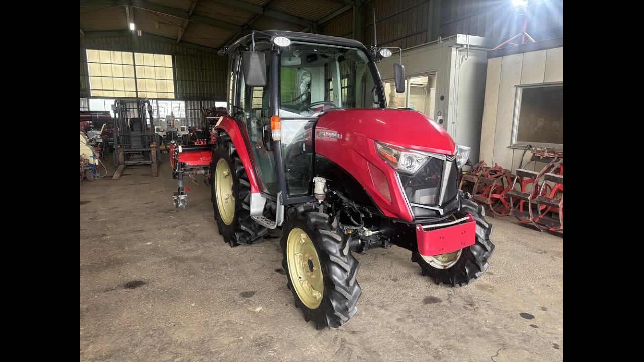 ヤンマー トラクター YT357AJ 使用時間1645h ロータリー コバシ FTF201
