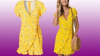 Womens Yellow Dress Reviews | Women Mini Dresses 2018