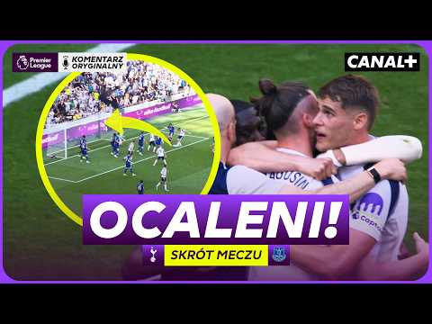 Tottenham Utrzymuje się w Elicie! Wielki Kamień z Serca Londyńczyków! Spurs - Everton, Skrót Meczu