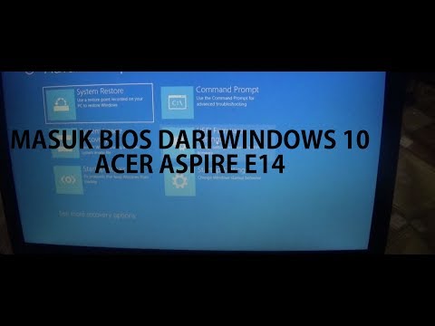 Video: Cara Memasukkan BIOS Di Acer