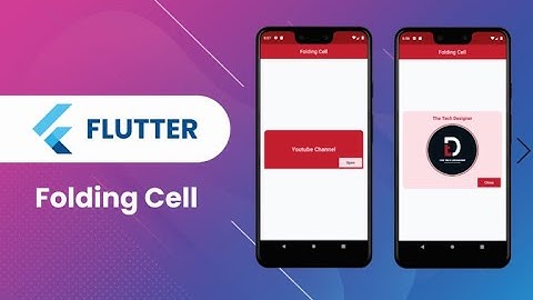 Flutter Widget | 76 | 1. FoldingCell Useful Widget in Flutter | Speed Code