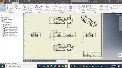 PART 3: Engineering Drawing with Autodesk Inventor (F1 in Schools)