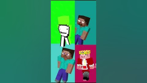 Minecraft character - Sugar crash #herobrine #dream #steve  #technoblade  #shorts