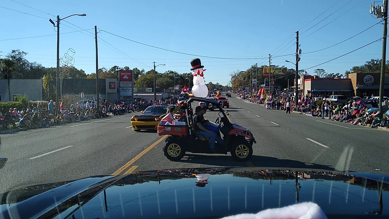Belleview Christmas parade 2019 YouTube
