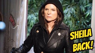 Sheila is back, but she has a surprise for everyone CBS The Bold and the Beautiful Spoilers