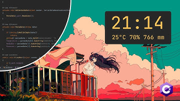 Сделал Виджет-Метеостанцию Для Windows | C#, WPF, Arduino