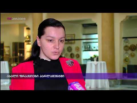 ახალი ფრაქციები პარლამენტში