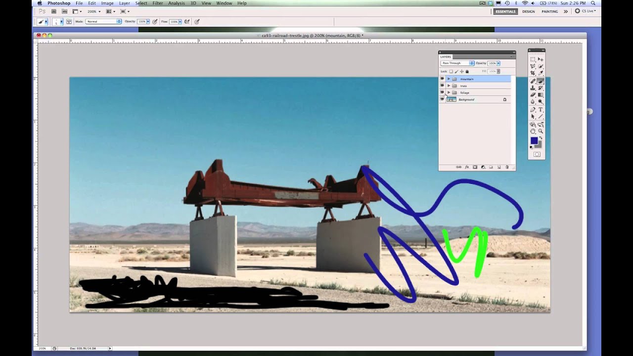 TUTORIAL 1: PHOTOSHOP - organizing layers
