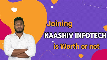 Joining KaaShiv infotech is Worth or not reviews  by Mariasherlin