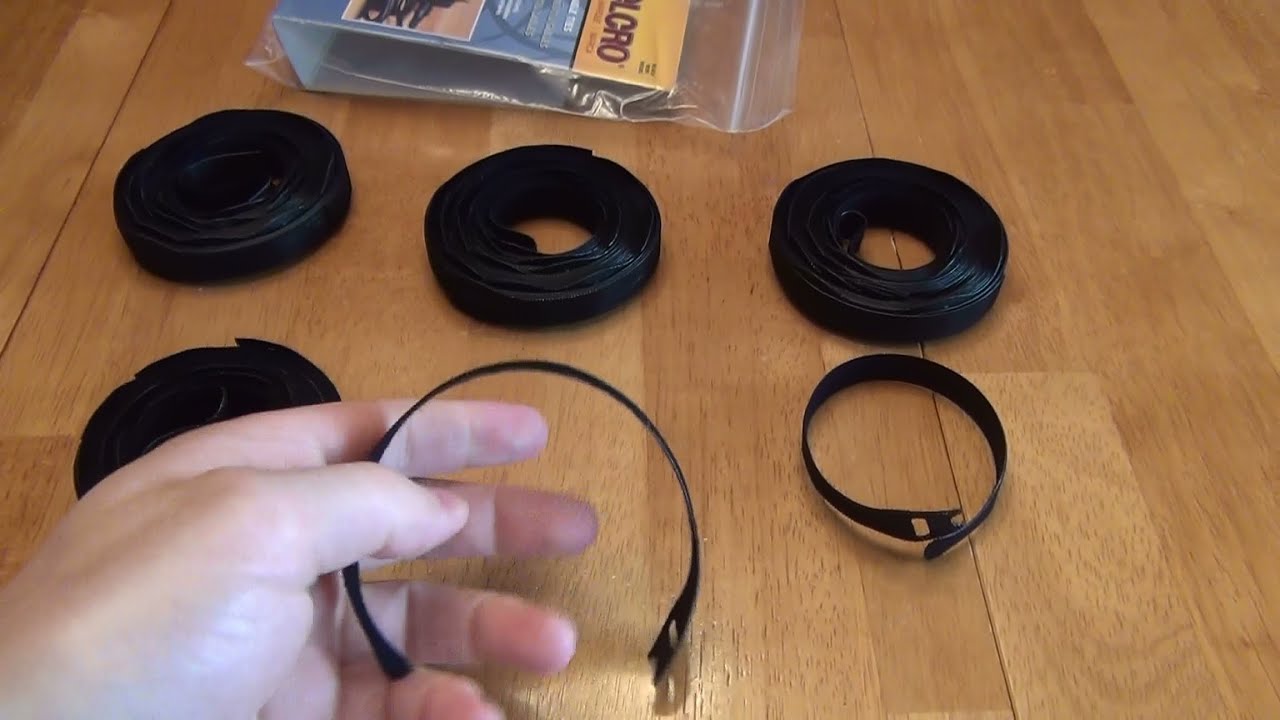 Which Velcro do you use to help wrap cables? I have both the cable