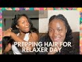 HOW TO| How I prep my hair for RELAXER DAY after 6 MONTHS|| LaceeAnne