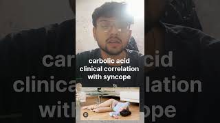 carbolic acid syncope #carbolicacid #elderlymedicine #homeopathicmedicine