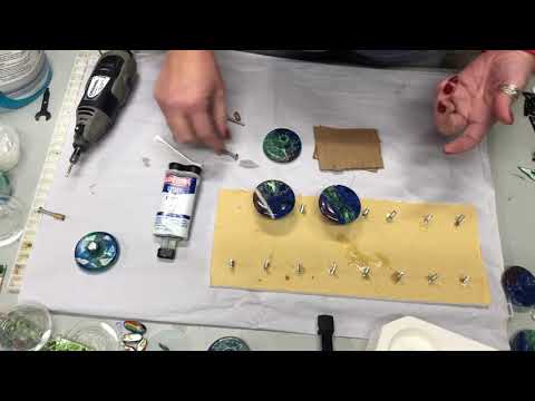 Putting Hardware in Knobs made in Creative Paradise Molds
