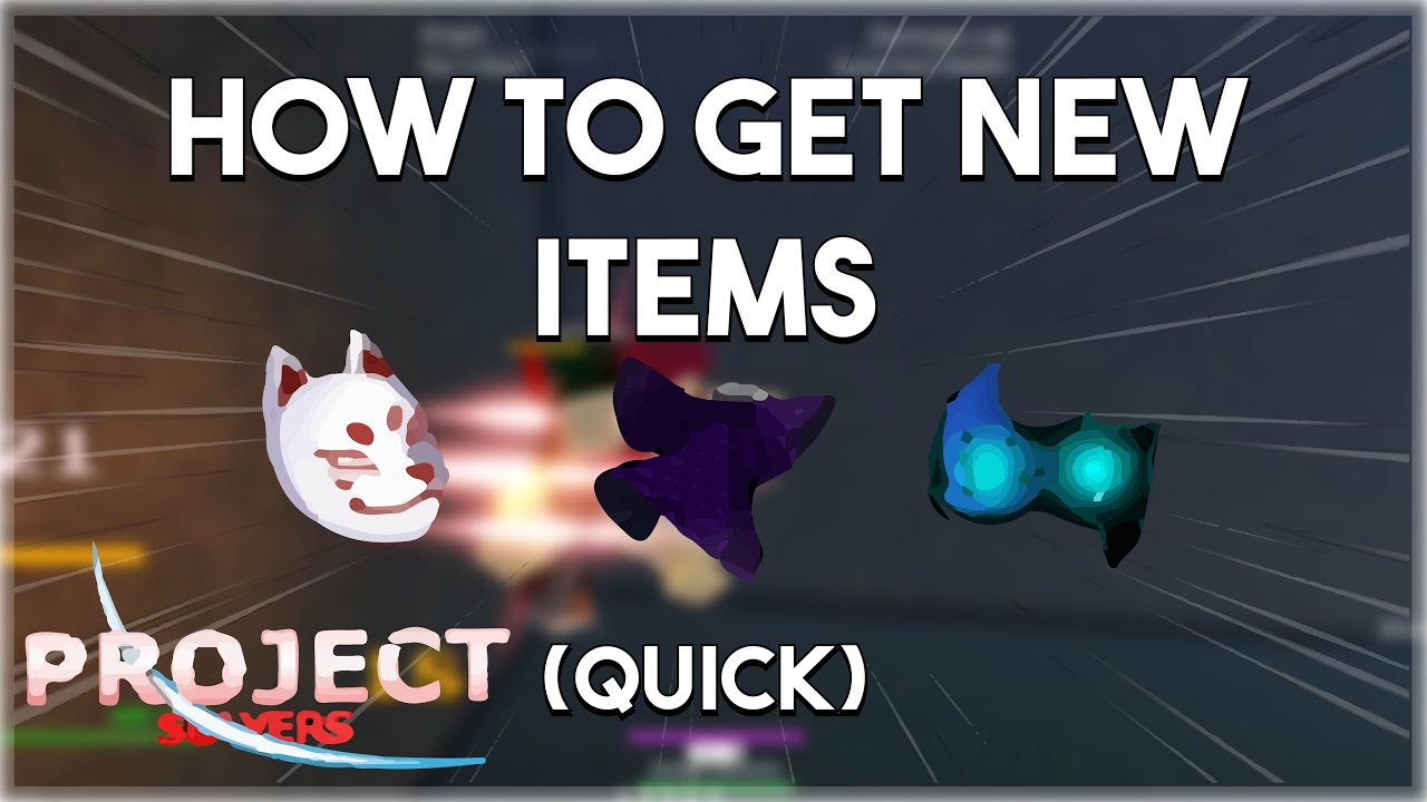 Roblox Project slayer : Items - Cheap/Fast response/Read Description