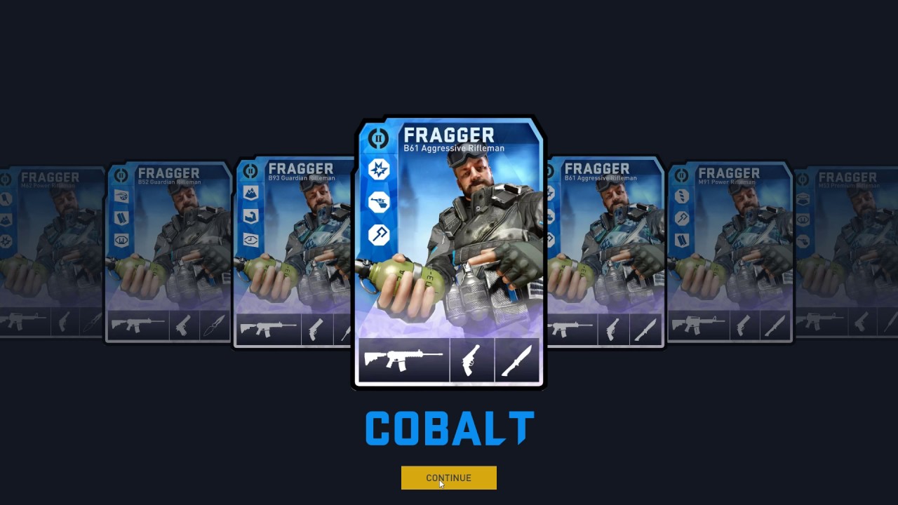 Dirty Bomb New Cobalt Fragger