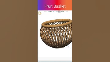 Fruit Basket #shorts #shorts #shortsfeed #solidworks #cadmonkeys #viralshort #viral