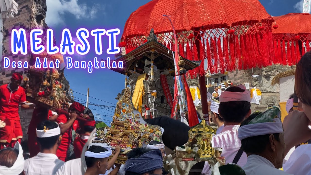 Seru❗️MELASTI DESA ADAT BUNGKULAN (Vidio Dokumentasi)